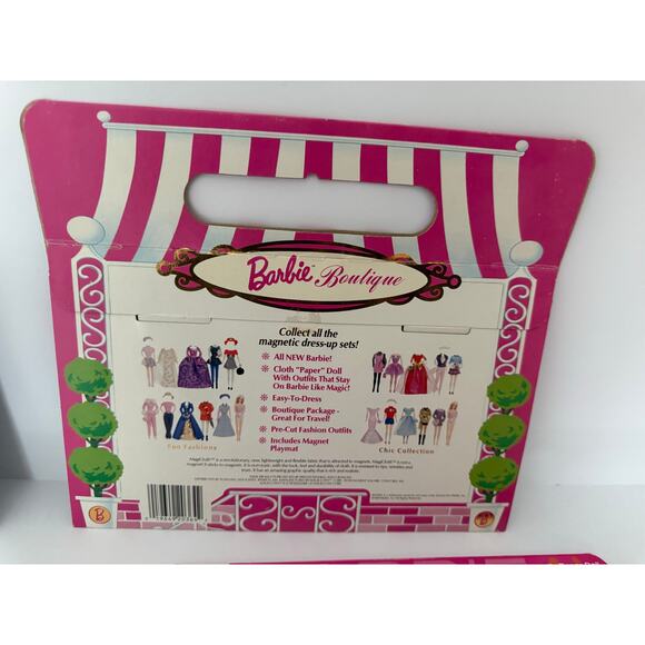 Barbie Paper Dolls Magnetic Dolls Magicloth Collection -Lot of 3 - Picture 7 of 8
